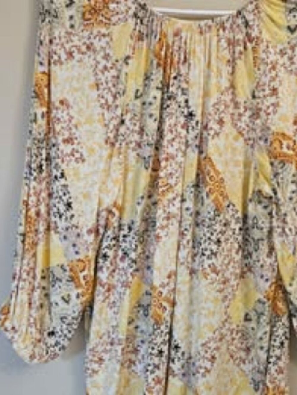 New Patchwork Boho Peasant Top medium - Matilda Jane Good Hart